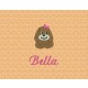 Kindermotiv Bella mit gesticktem Wunsch-Namen